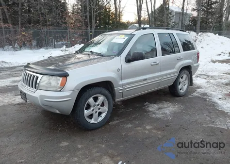 2004 Jeep Grand Cherokee Limited z USA, uszkodzony, nr VIN 1J8GW58N74C234157